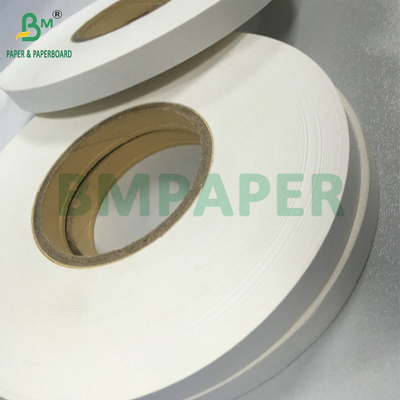 İçme samanı paketlemek için basılabilir yüksek dayanıklılık 24gm 28gm beyaz Kratf kağıdı