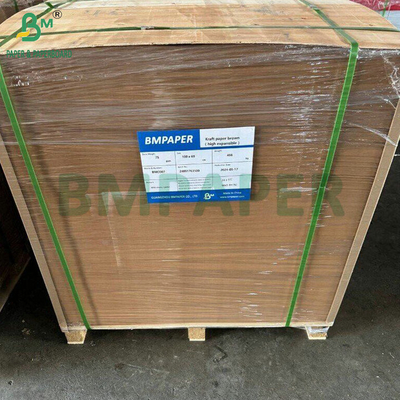 Çimento torbaları yapmak için 70gm ila 100gm yüksek genişletilebilir kraft kağıdı