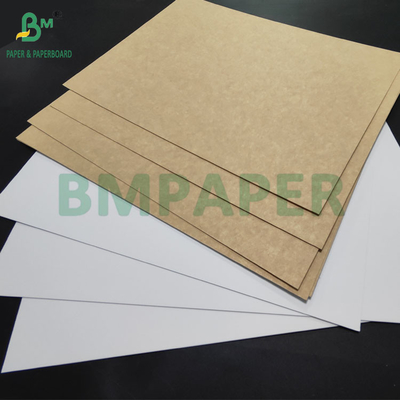 250gm 350gm Kaplı Geri Dönüştürülmüş Karton Ekmek Kutuları için CRB Kağıt Sert Sertlik
