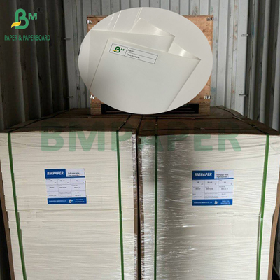 58gm 60gm LWC Hafif Ağırlıklı Kaplı Beyaz Kağıt Yaprakları İki Yanlı Parlaklık