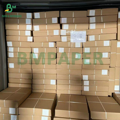 3 inç Core CAD Bond Rolls 80gm Beyaz Mürekkep Atışlı Kağıt 24 inç x 500ft