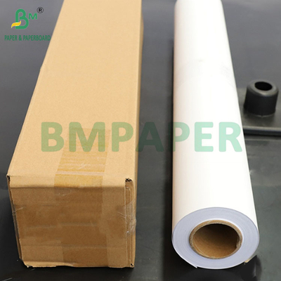 24 lb 36 lb HP Kaplı Mat Geniş Format Bağlama Kağıdı Posterler İçin 42 &quot;x 150&quot;