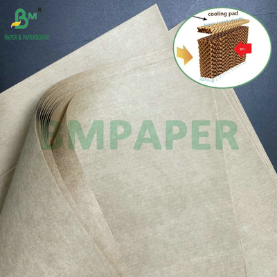 95gm 105gm Yüksek Islaklık Dayanıklılığı Tavuk Soğutma Yastıkları için Absorbent Kraft Kağıdı