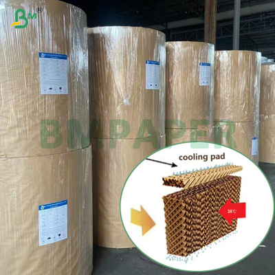 95gm 105gm Yüksek Islaklık Dayanıklılığı Tavuk Soğutma Yastıkları için Absorbent Kraft Kağıdı