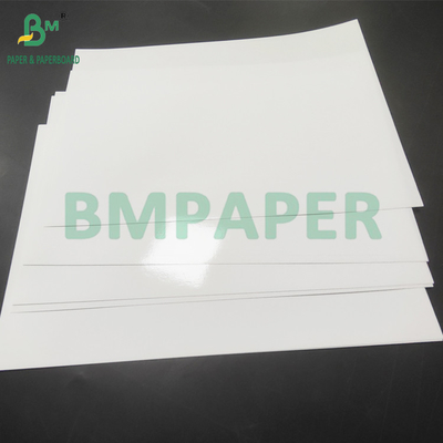 120gm 2 taraflı kaplı parlak kağıt lazer baskı için 18 "x 12" anında kuru