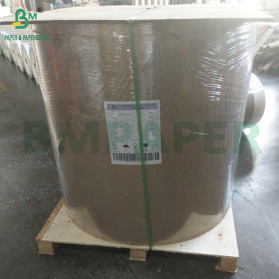 Tek taraflı parlak camlı MG Kraft Kağıdı 30GSM - 60GSM Gıda ambalajı için