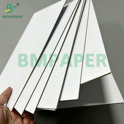 2.5mm 3mm Çift taraflı kaplı sert beyaz karton raf ekranı için 1.2 x 2.1metre