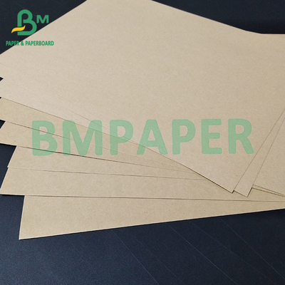 120GSM Yüksek kırılma direnci el çantaları Kahverengi Kraft Kağıt Çuvalı