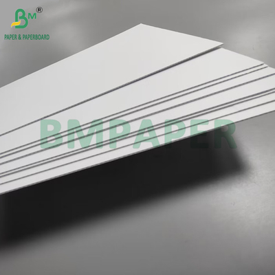 1.5MM 3 katmanlı Kozmetik Kutular için Beyaz Dalgalanmış Karton Liner E Flüt 69 x 99CM
