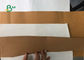 Doğal Lifli Hamur Geri Dönüşümlü Kraft Kağıt / Beyaz Kraft Kağıt Rulo