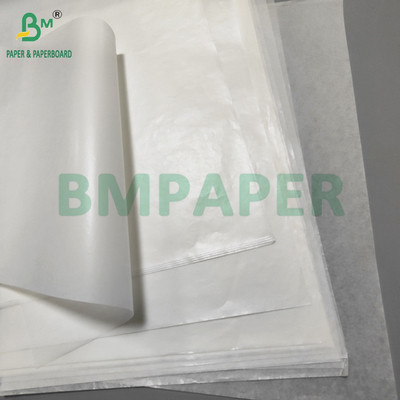 40gm ısıya dayanıklı beyaz kaplama silikon fırın kağıdı kızartma için 620mm