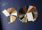 Tote Çanta için 0.55mm Kalınlığı Çok Renkli Doğal Yıkanabilir Kraft Kağıt Kumaş
