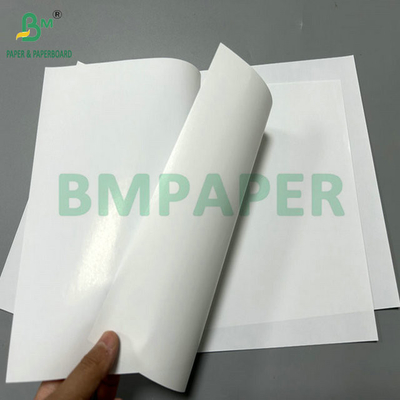 80 gram 90 gram Beyaz Yiyecek Güvenli Konik Kağıt Dondurma Paketleme 31 x 43 inç