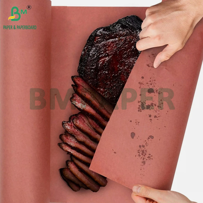 60gm pembe balmumu olmayan Kasap Barbekü Kağıt Ruloları 18' x 175 feet