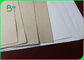 Waster Kağıt Hamuru Geri Dönüştürülmüş Kaplamalı Chromo Dubleks Karton Beyaz / Gri