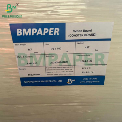 0.7MM 1.2MM Yüksek Toplu Ekolojik İçki Emic Kağıt
