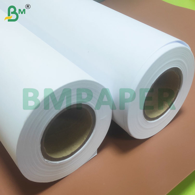 90 GSM 2-3 inç Core White Engineering Plotter Kağıt rulları