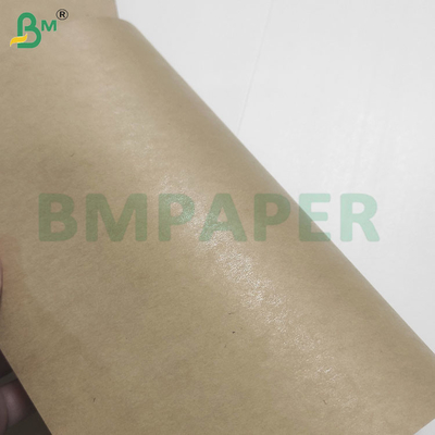 190gm+15gm PE kaplı su geçirmez kahverengi kağıt kağıtları bardaklar için