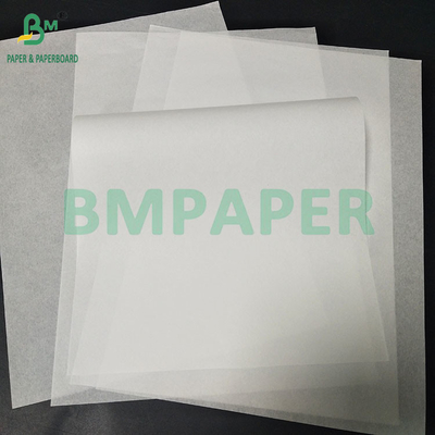 38 gm 40 gm basılmamış Beyaz Ot Dayanıklı Kraft Kağıt Hamburger/Pirinç Sarma Kağıdı 285×295mm