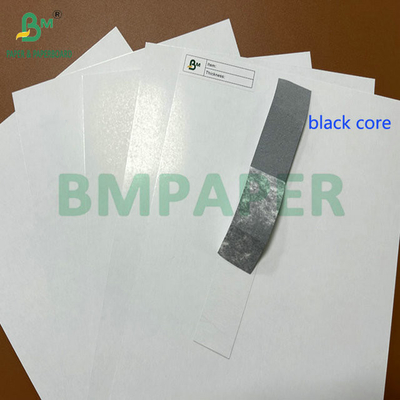 23x29'' 310gr 330gr 2 Yan Kaplama Oyun Kartı Baskı için Siyah Çekirdek Kağıdı
