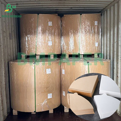 50gm 328mm 500mm Beyaz Kahve Filtre Kağıdı Rulo Gıda Sınıfı