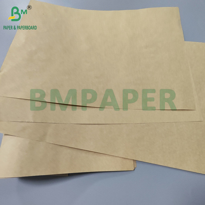 65gm 70gm Kimyasal ambalajlama için ıslak dayanıklılıklı kahverengi kraft kağıdı 70 x 100cm