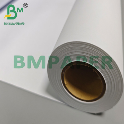 CAD mühendisliği için 20 lb beyaz çizim kağıdı A0 Boyutu 20 Inch x 50 Yards