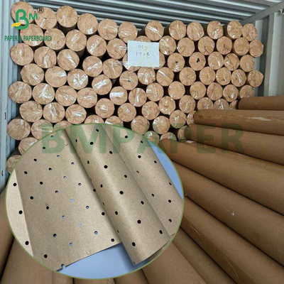 72 inç x 500 yard 48.8 gram 60 gram Perforated Kraft Kağıt Çizelge Ruloları