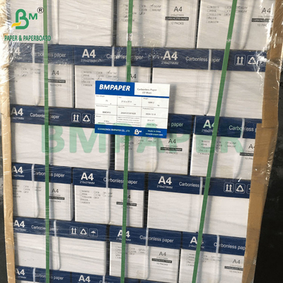 20 lb siyah resim karbonsuz NCR kağıdı 8.5 x 11.5 makbuz kitapları için