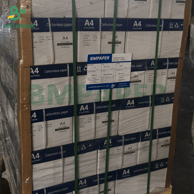 20 lb siyah resim karbonsuz NCR kağıdı 8.5 x 11.5 makbuz kitapları için
