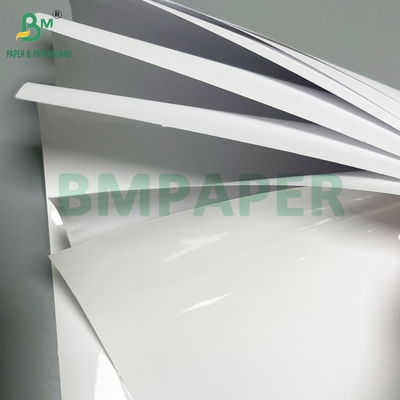 75gm 80gm Yüksek Beyaz Alçalı Kaplı Kağıt Patates Çipleri Kutu Etiketleri İçin