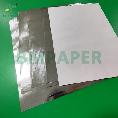 70gm Metalleştirilmiş Altın Gümüş Bira Etiketi için Islak Güçlü Kağıt 70 x 100cm