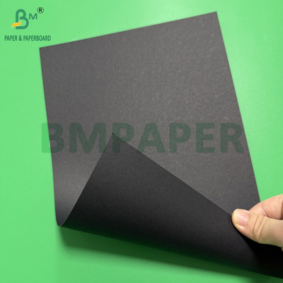 400 gm 450 gm Siyah Kağıt İki taraflı Derin Siyah Sayfalar 610x860mm