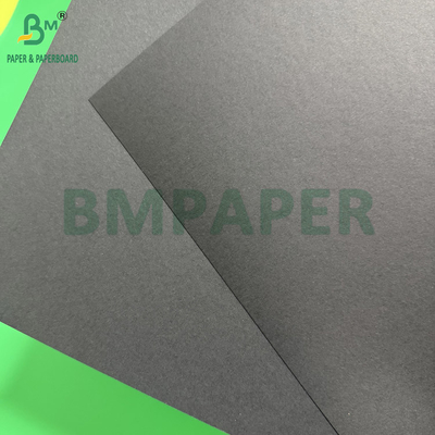 400 gm 450 gm Siyah Kağıt İki taraflı Derin Siyah Sayfalar 610x860mm