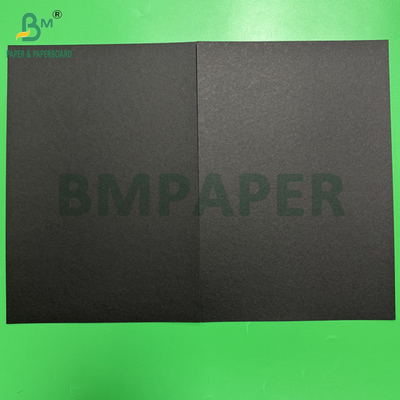 400 gm 450 gm Siyah Kağıt İki taraflı Derin Siyah Sayfalar 610x860mm