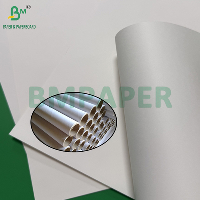 200g Beyaz Kraft Kağıt Kartonu Kağıt Çekirdek Özel 300mm - 1800mm Yuvarlak Genişliği