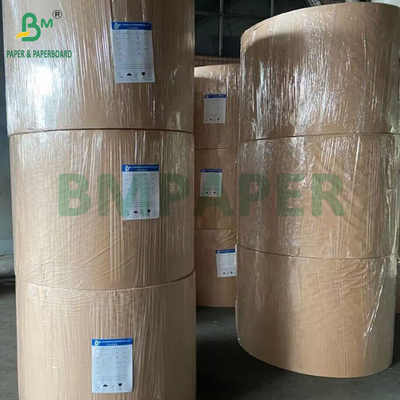 200g Beyaz Kraft Kağıt Kartonu Kağıt Çekirdek Özel 300mm - 1800mm Yuvarlak Genişliği
