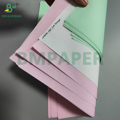 75gm Beyaz Pembe Karbonsuz NCR Kağıdı Taşıyıcı Kartı için 8.5' x 14' Siyah Resim
