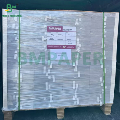 Harf boyutu Siyah çekirdek oyun kartı kağıdı 290gm 310gm oyun kartı sayfaları