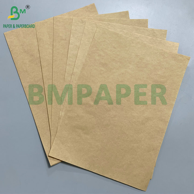 Yüksek Güçlü 60gm 70gm Kahverengi Kraft Kağıdı Gıda Kaliteli Çanta Kağıdı