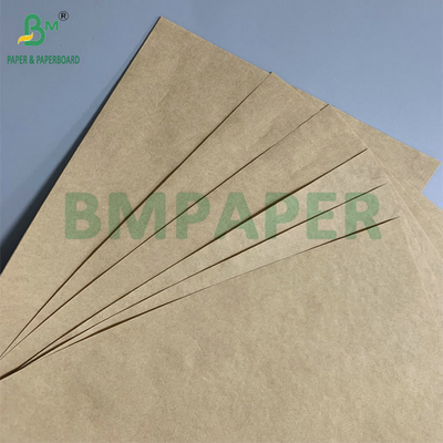 Yüksek Güçlü 60gm 70gm Kahverengi Kraft Kağıdı Gıda Kaliteli Çanta Kağıdı