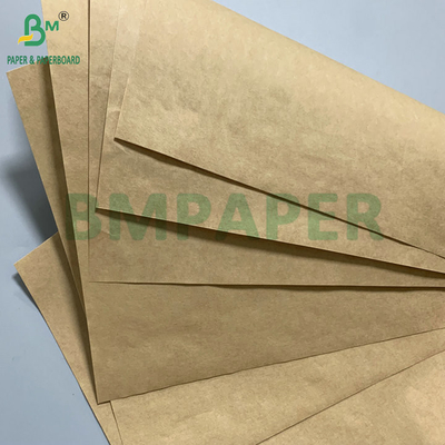 Yüksek Güçlü 60gm 70gm Kahverengi Kraft Kağıdı Gıda Kaliteli Çanta Kağıdı
