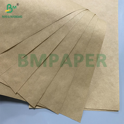 50gm 60gm Kahverengi Kraft Kağıdı Gıda Paketleri ve Kağıt Torbaları İçin