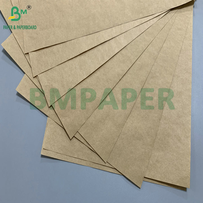 50gm 60gm Kahverengi Kraft Kağıdı Gıda Paketleri ve Kağıt Torbaları İçin