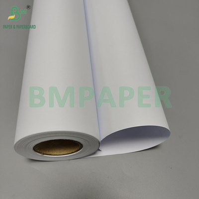 20LB CAD Plotter Kağıt Çizim Mühendislik Kağıt mürekkep püskürtücü bağı 36 " 24 ′′