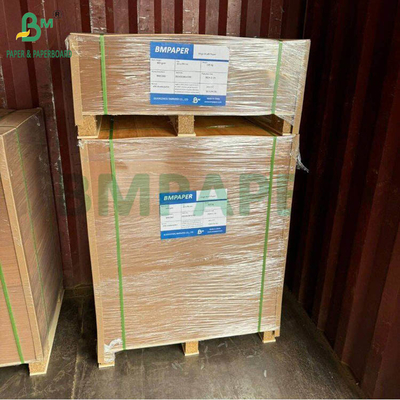 Koruyucu çözeltiler için 650g 1250g Kahverengi Kaplı Kraft Çakıl Karton Yaprakları