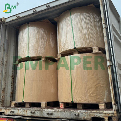 MF Yarı Genişletilebilir Çuval Kraft Kağıt Kahverengi Beyazlamamış Renk 80gm