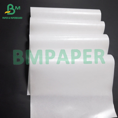 30GSM 50GSM 15PE Parlak Ceketli Beyaz Kraft Kağıdı Gıda Paket Çantası