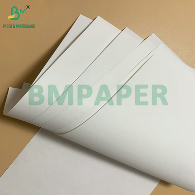 Kağıt torbaları yapmak için basılabilir 70gm 80gm Yüksek Güçlü Beyaz Kraft Kağıdı