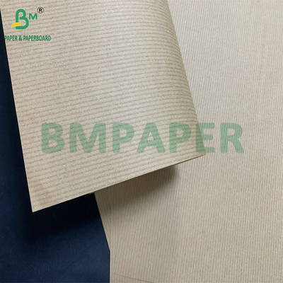 50gm 60gm Ahşap Pulp Çizgili Kraft Kağıt Paketleme için